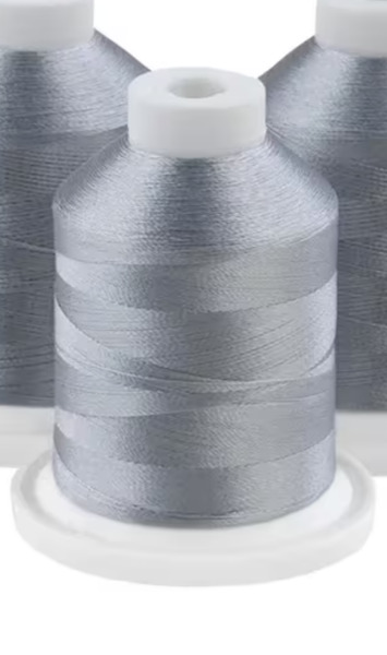 Brother ETP01222 Grey Metal 100% Polyester Embroidery Thread