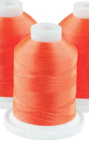 Brother ETP01164 Neon Orange Poyester Embroidery Thread