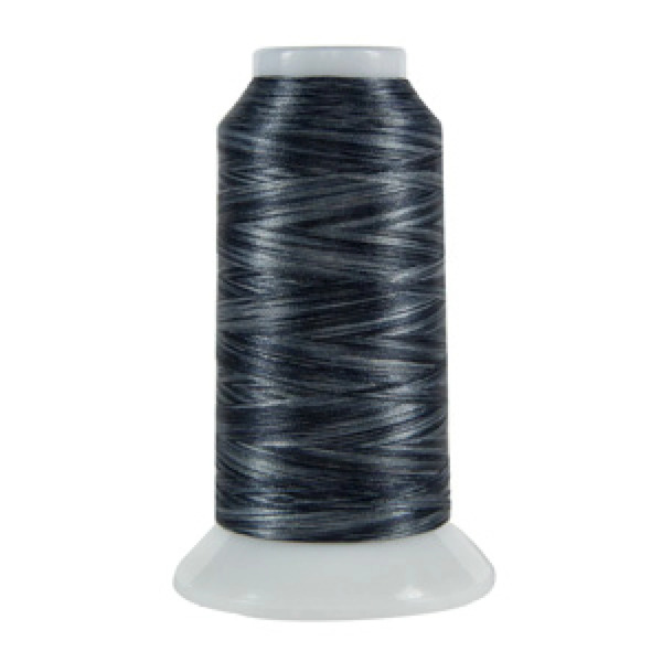 Superior Threads 11702-5155 Fantastico Variegated Trilobal Polyester 2000yd Black Sand