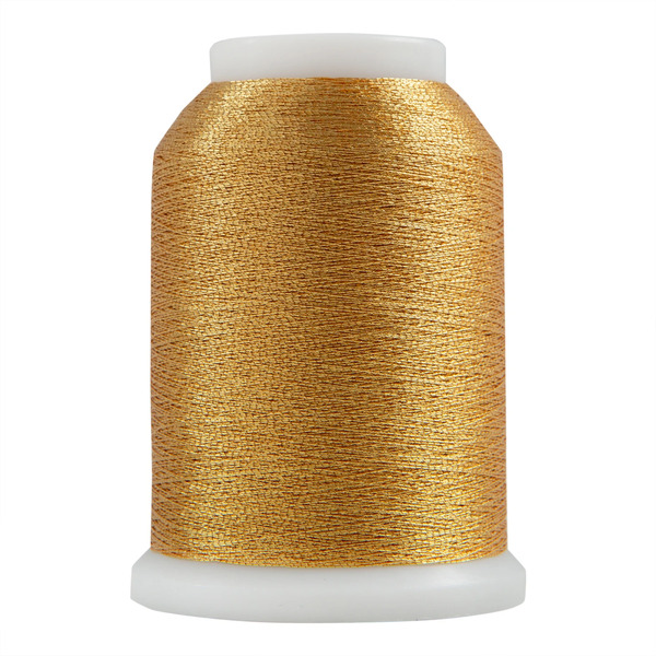 Superior Threads 101-02-007 #007 Gold Superior Metallics 1090 yd Mini Cone