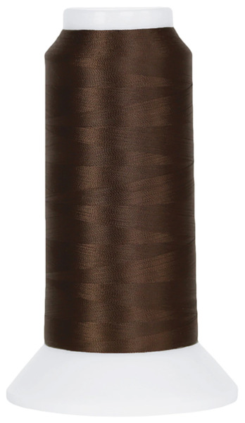 Superior Threads 146-02-7029 MicroQuilter Poly 100wt 3000yd Cone Dark Brown