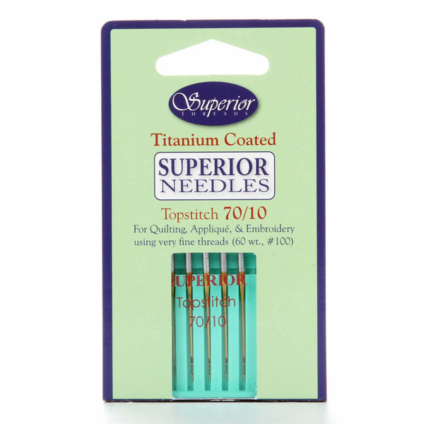 Superior Threads 1327010 Superior Topstitch Machine Needle Size 70/10 5ct