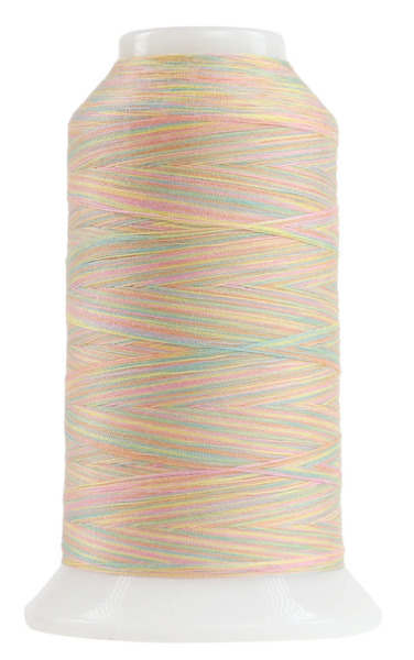 Superior Threads 14502-9024 Omni Variegated Polyester Thread 40wt 2000yd Fairy Floss