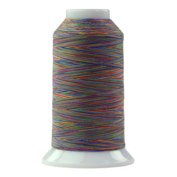 Superior Threads 14502-9079 Omni Variegated Polyester Thread 40wt 2000yd Kaleidoscope