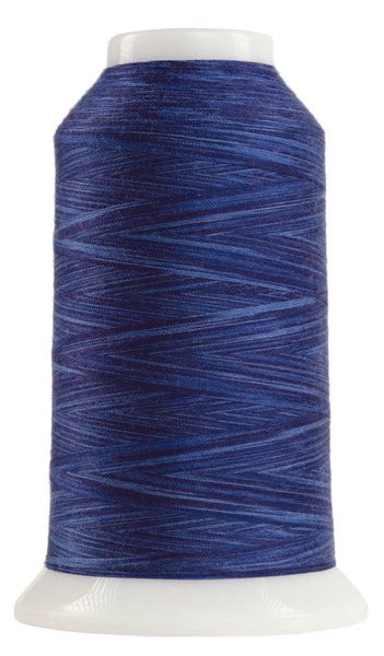 Superior Threads 14502-9121 Omni Variegated Polyester Thread 40wt 2000yd Tempest Blue