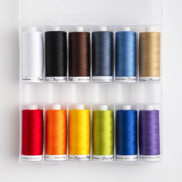 Superior Threads 201-SET-SRADIANCE Superior PIMA Summer Radiance Thread Set 12 Spools