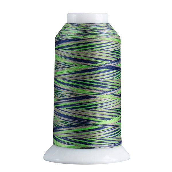Superior Threads 242-02-828 Superior Spirit 40wt Polyester 1650yd Variegated Thread Navy Green Gray