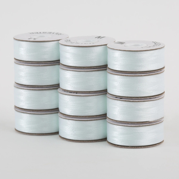 Superior Threads 301-72-621 SuperBobs Polyester Bobbin 72pk M-Style Lace White