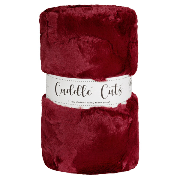 Shannon Fabrics SCKLC2-37564 Luxe Cuddle Cut 2Yd-Hide Merlot