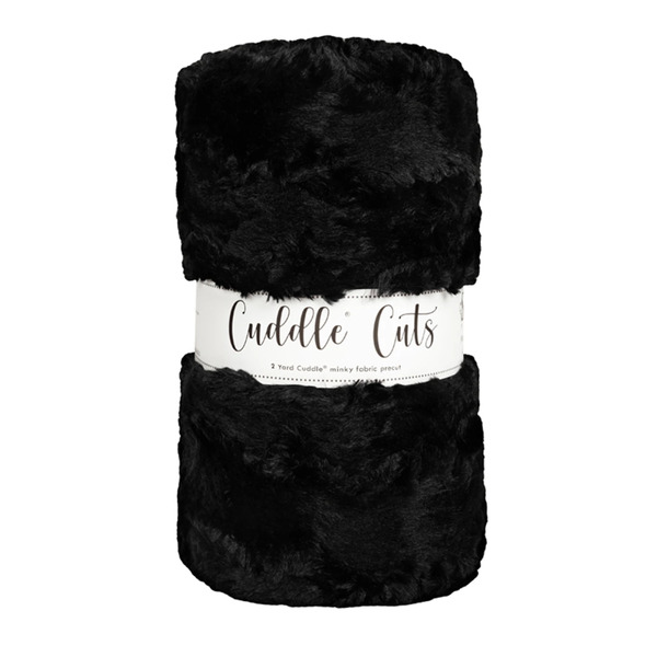 Shannon Fabrics SCKLC2-37588 Luxe Cuddle Cut 2Yd-Glacier Black