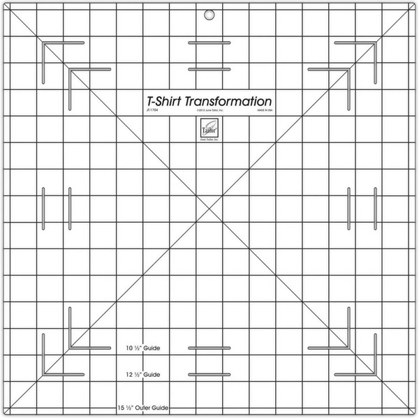 June Tailor Inc JT-1704 T-Shirt Transformation Ruler