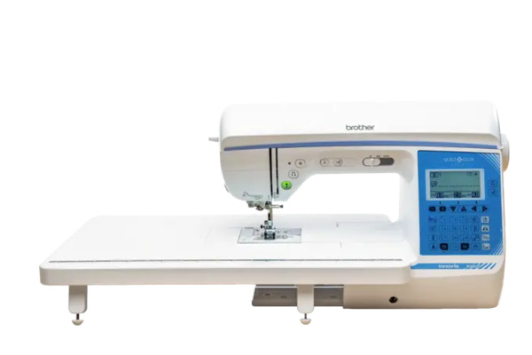Brother BQ950S Quilt Club 240 Stitch Sewing Machine, 8.3"Arm, Sideway Feed, Replaces NQ900, 10Buttonholes, Ext Table, Thread