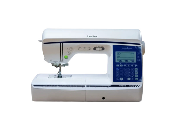Brother BQ1350S Quilt Club 290 Stitch Sewing Machine, 8.3"Arm, ExtTable, AHA Pivot, Color LCD, 15Feet Free Motion, Walking,