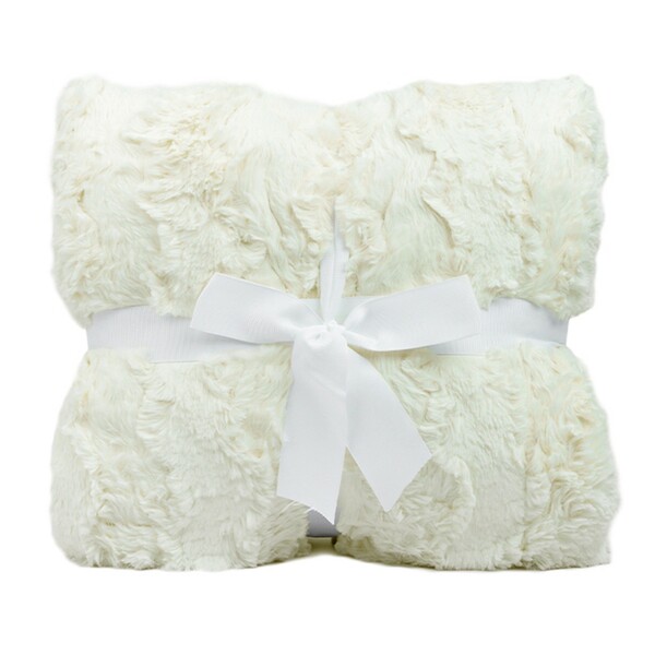 Shannon Fabrics Inc. Lcglacier Ivory The Cuddle Blanket Signature 60X72