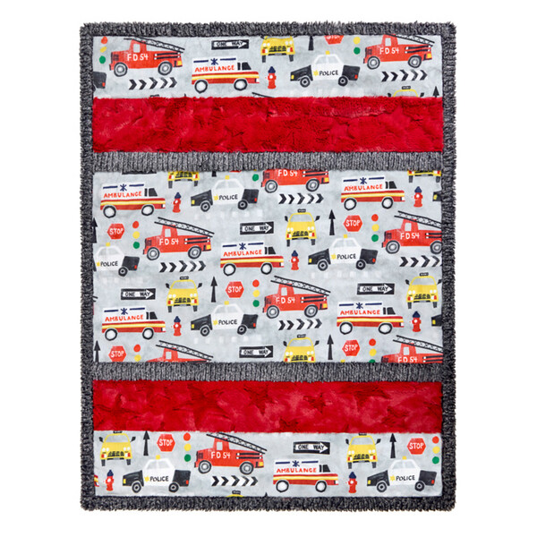 Shannon Fabrics Inc. Road Rescue Bambino Cuddle Kit 28X37""