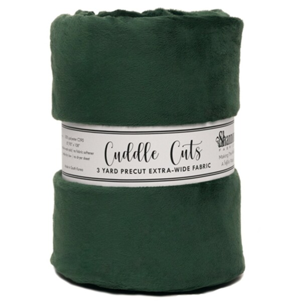 Shannon Fabrics Inc. Evergreen 3 Yard 110in Cuddle Cut