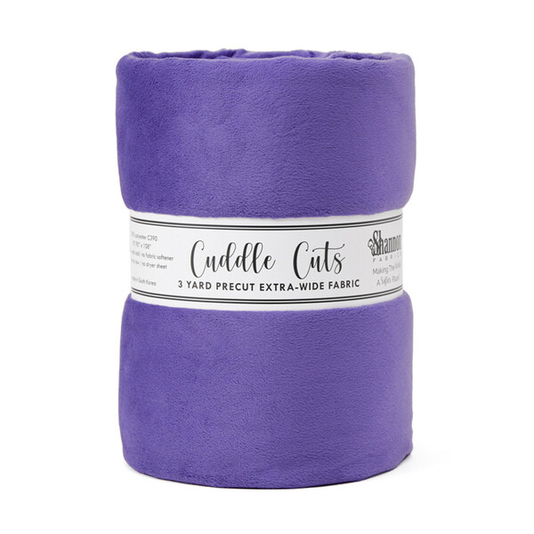 Shannon Fabrics Inc. C390 Amethyst 3 Yard Cuddle Cut