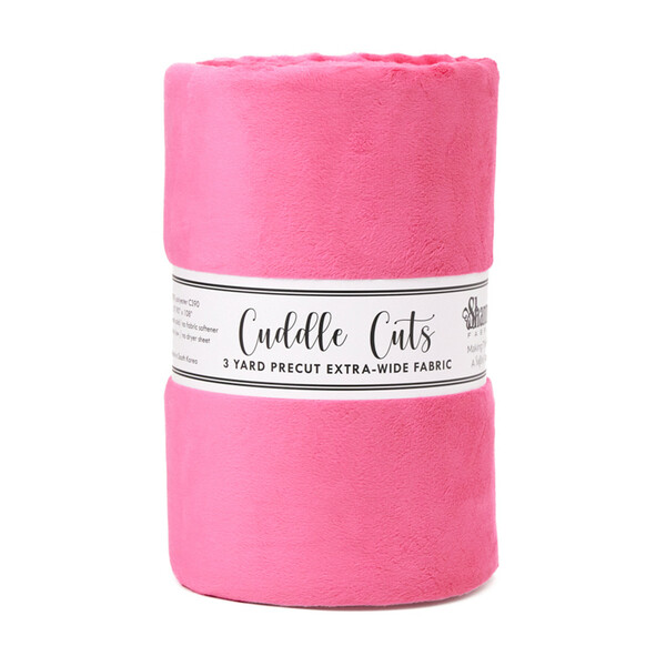 Shannon Fabrics Inc. C390 Fuchsia 3 Yard Cuddle Cut