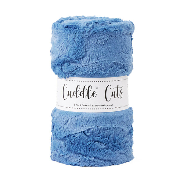 Shannon Fabrics Inc. Hide Bluebell 2 Yard Luxe Cuddle Cut