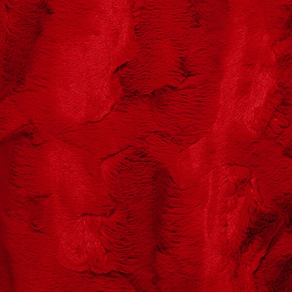 Shannon Fabrics Inc. Hide Cardinal 2yd Luxe Cuddle Cut