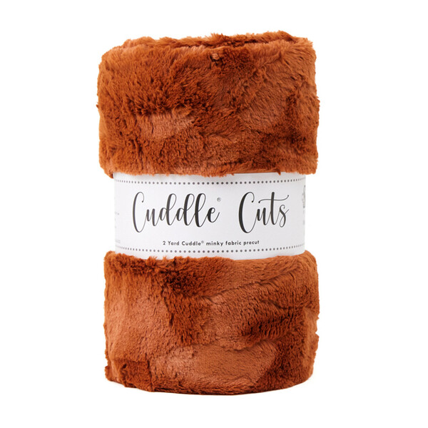 Shannon Fabrics Inc. Hide Ginger 2 Yard Luxe Cuddle Cut