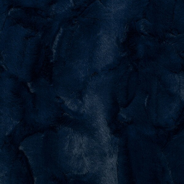 Shannon Fabrics Inc. Hide Navy 2yd Luxe Cuddle Cut