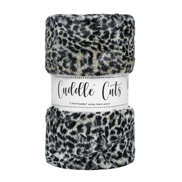 Shannon Fabrics Inc. Cheetah Taupe 2 Yard Luxe Cuddle Cut