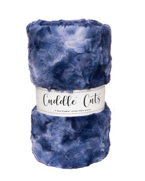 Shannon Fabrics Inc. Galaxy Sapphire 2 Yard Luxe Cuddle Cut