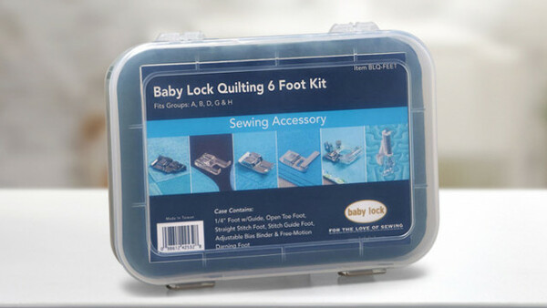 Baby Lock BLQ-FEET BABY LOCK QUILTING FOOT KIT 6 SPECIALTY QUILTING FEET