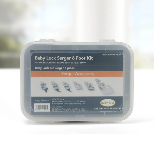 Baby Lock BL460B-FEET Baby Lock 6 Pc Serger Foot Kit for BL460B and BL097