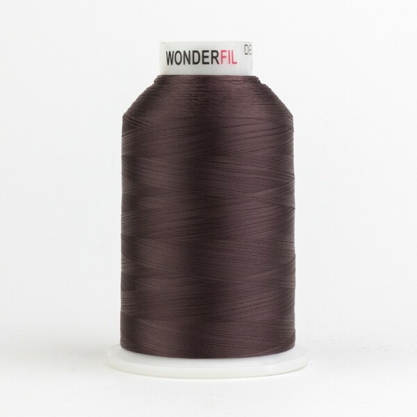 Wonderfil Threads DecoBob Cottonized Polyester 80wt 6000m Burgundy