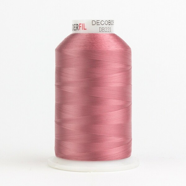 Wonderfil Threads DecoBob Cottonized Polyester 80wt 6000m Dusty Rose