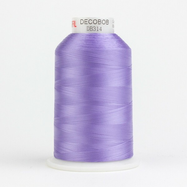 Wonderfil Threads DecoBob Cottonized Polyester 80wt 6000m Lilac