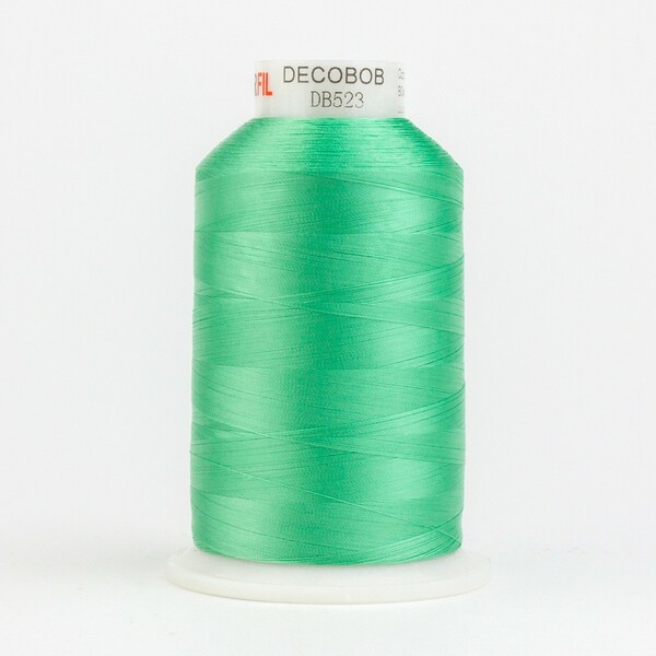 Wonderfil Threads DecoBob Cottonized Polyester 80wt 6000m Mint Green