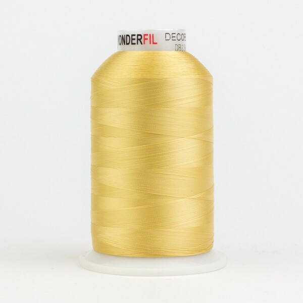 Wonderfil Threads DecoBob Cottonized Polyester 80wt 6000m Soft Gold