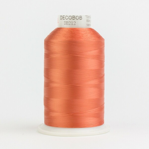 Wonderfil Threads DecoBob Cottonized Polyester 80wt 6000m Terra Cotta