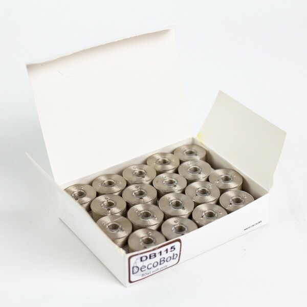 Wonderfil Threads DecoBob Prewound Bobbins Size L 36ct Taupe