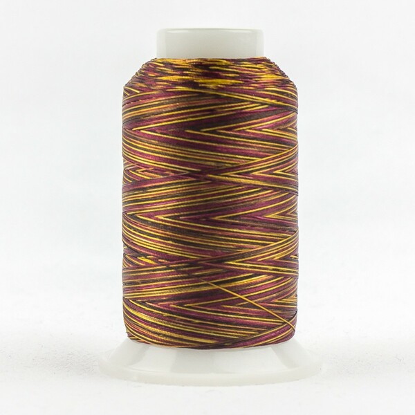 Wonderfil Threads FabuLux Trilobal Polyester 40wt 2743m Leaf Peeping