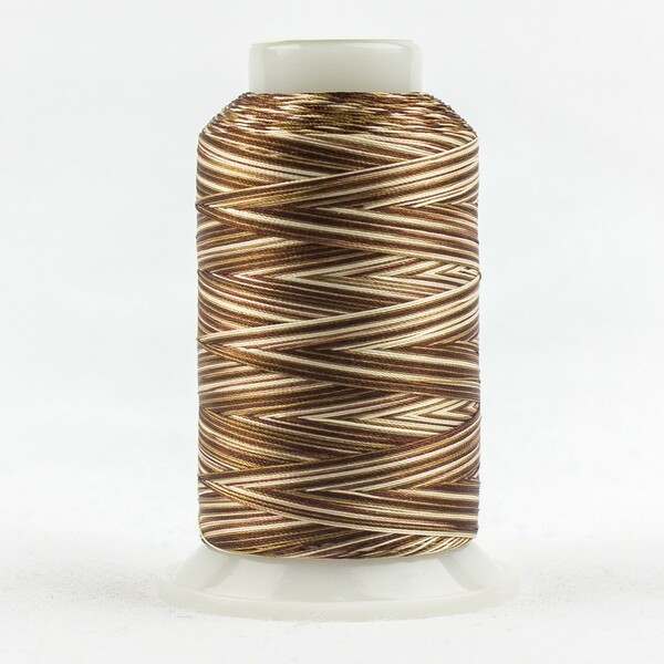 Wonderfil Threads FabuLux Trilobal Polyester 40wt 2743m Mudpies