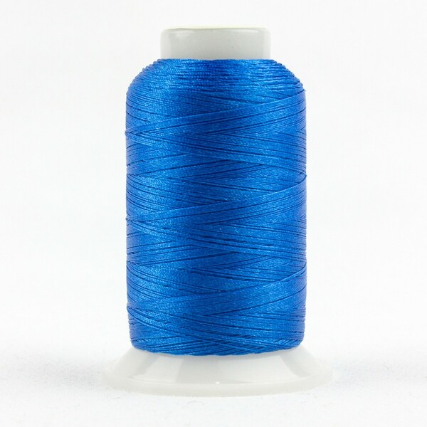 Wonderfil Threads FabuLux Trilobal Polyester 40wt 2743m Neon Blueberry