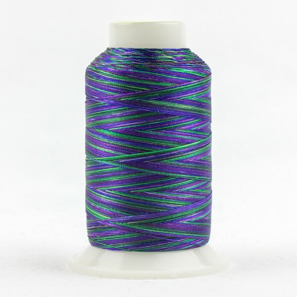 Wonderfil Threads FabuLux Trilobal Polyester 40wt 2743m Royal Robes