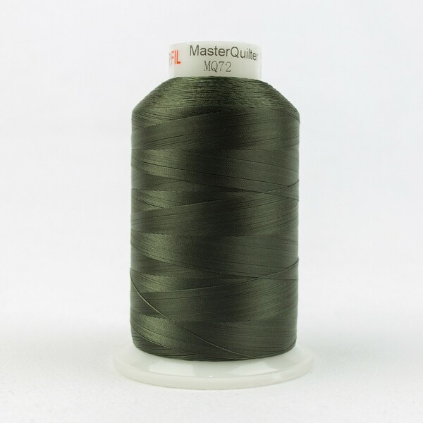 Wonderfil Threads Master Quilter Soft Polyester 40wt 2743m Blackish Green Master Quilter Soft Polyester 40wt 2743m Blackish Green