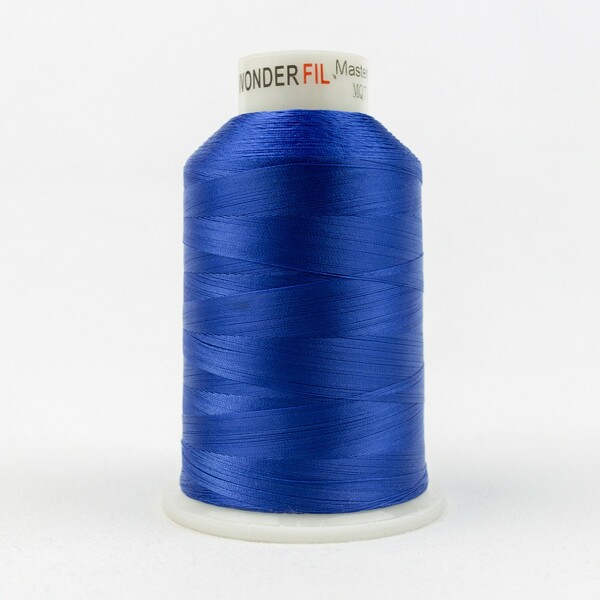 Wonderfil Threads Master Quilter Soft Polyester 40wt 2743m Blue Master Quilter Soft Polyester 40wt 2743m Blue