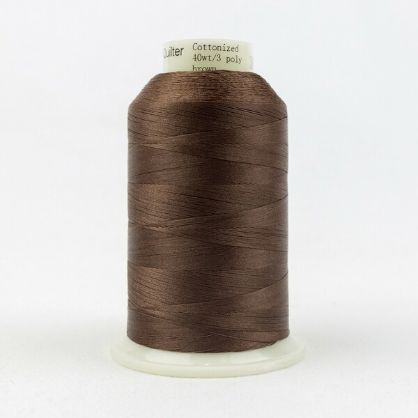 Wonderfil Threads Master Quilter Soft Polyester 40wt 2743m Brown Master Quilter Soft Polyester 40wt 2743m Brown