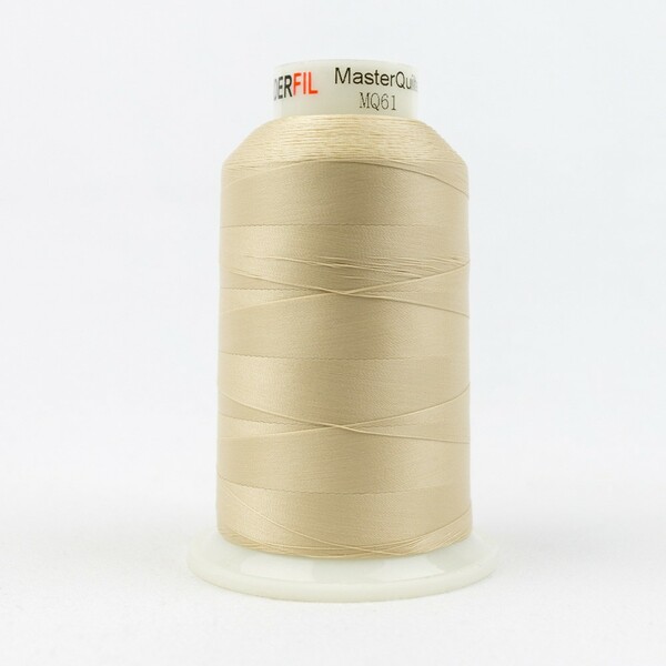 Wonderfil Threads Master Quilter Soft Polyester 40wt 2743m Ivory Master Quilter Soft Polyester 40wt 2743m Ivory