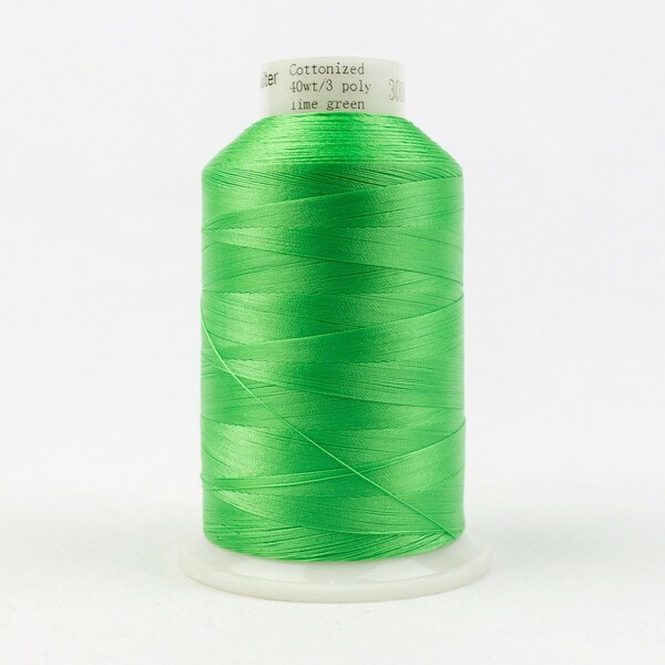 Wonderfil Threads Master Quilter Soft Polyester 40wt 2743m Lime Green Master Quilter Soft Polyester 40wt 2743m Lime Green