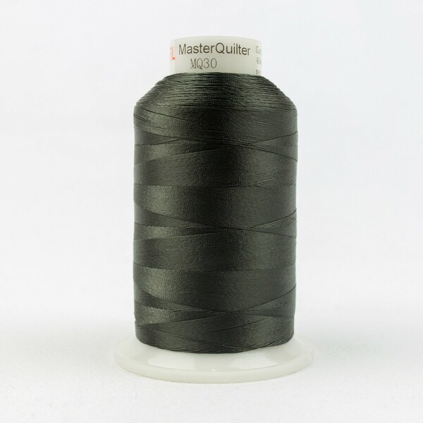 Wonderfil Threads Master Quilter Soft Polyester 40wt 2743m Metal Grey Master Quilter Soft Polyester 40wt 2743m Metal Grey