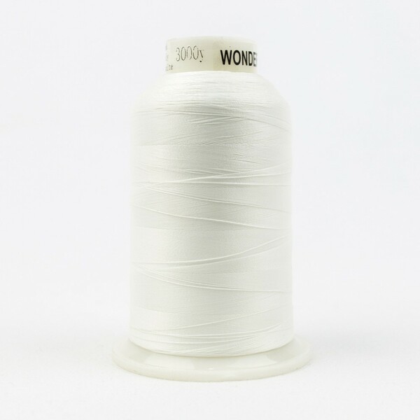 Wonderfil Threads Master Quilter Soft Polyester 40wt 2743m Optical White Master Quilter Soft Polyester 40wt 2743m Optical White