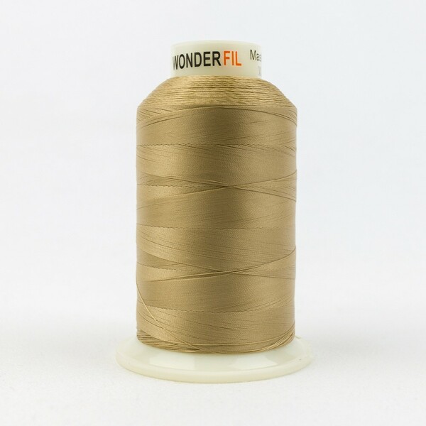 Wonderfil Threads Master Quilter Soft Polyester 40wt 2743m Soft Gold Master Quilter Soft Polyester 40wt 2743m Soft Gold