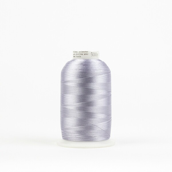 Wonderfil Threads Polyfast Polyester 40wt 5000yd Cinder Grey Polyfast Polyester 40wt 5000yd Cinder Grey